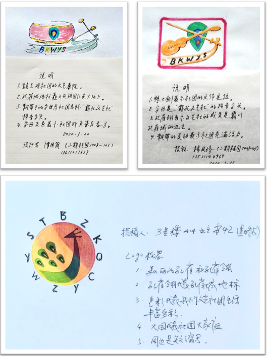 春风和煦，妙笔生花|霸州孔雀城业主文艺社LOGO投稿集锦(图5)